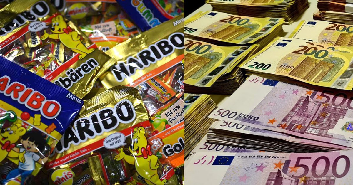 Παρέδωσε χαμένη επιταγή της «Haribo» αξίας 4,6 εκατ. ευρώ και η εταιρεία τον αντάμειψε με έξι πακέτα ζελεδάκια