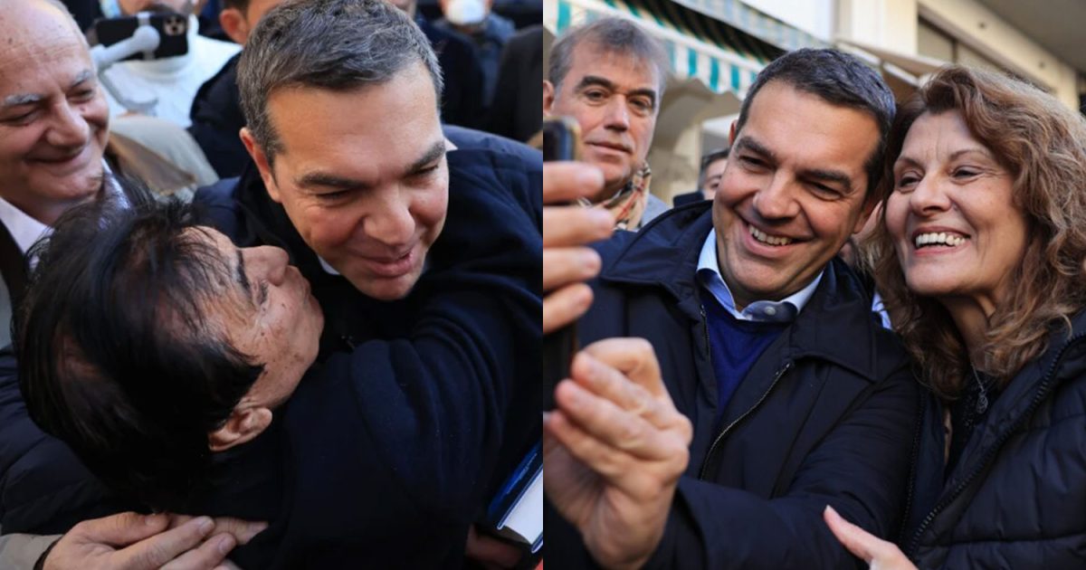 «Να’ τος, να’τος, ο πρωθυπουργός»: Aποθέωσαν τον Αλέξη Τσίπρα στο Κιλκίς