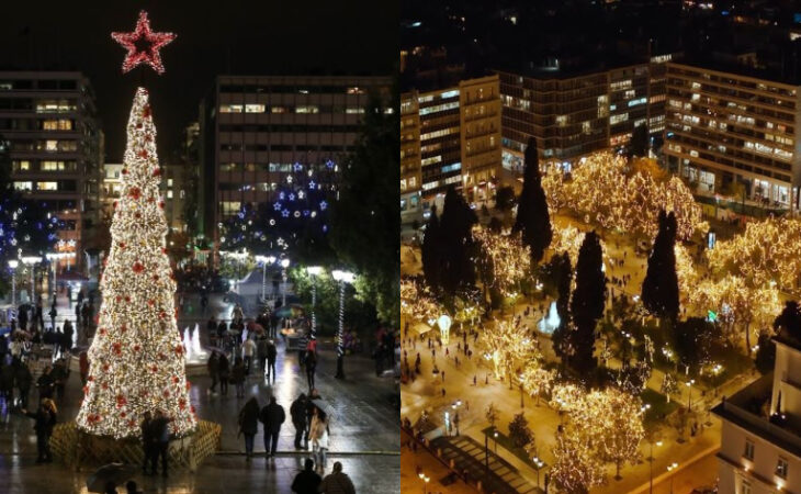 Έλαμψε η Αθήνα: Η πρωτεύουσα «φόρεσε» τα γιορτινά της με μία υπέρλαμπρη εκδήλωση στην πλατεία Συντάγματος