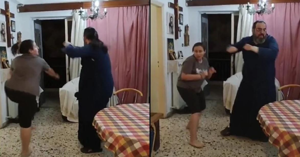 Ιερέας χορεύει ξέφρενα το «everybody dance now» και γίνεται viral στο TikTok